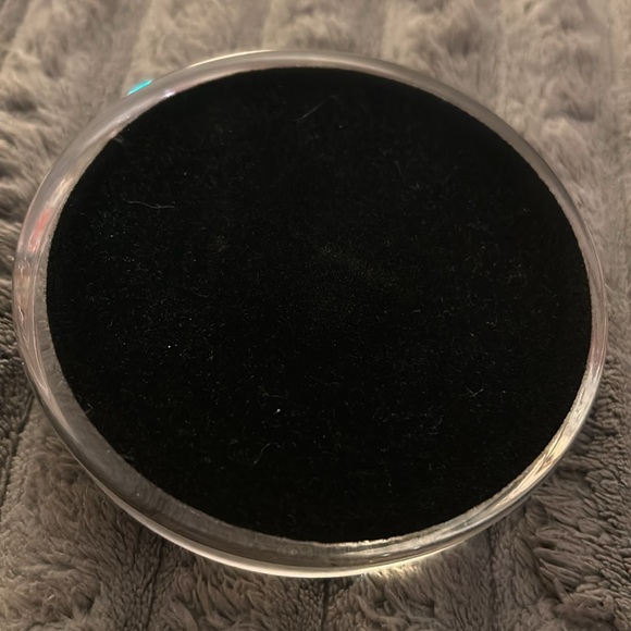 Vintage Enesco Foil Art Glass Desk Paperweight Cherub Moon Star ⭐️ 🖼️ 👼🌙 - Picture 5 of 8